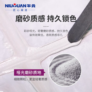 NIU YUAN 牛元 环氧彩砂美缝填缝剂（A+B=600g/组）*10