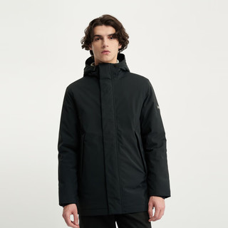 AIGLE艾高20GORE TEX防风防雨保暖保暖棉服男士外套 黑色 AP191 L(180/96A)