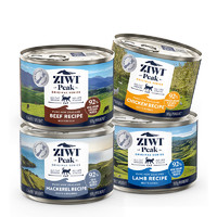 ZIWI 滋益巅峰 进口主食零食猫罐头185g*4罐（牛肉*1+鸡肉*1+马鲛鱼*1+羊肉*1）