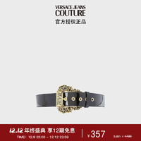 VERSACE 范思哲 Jeans Couture皮带 女士Couture 01腰带 黑色 85
