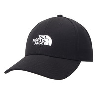 北面 鸭舌帽男2023秋季新款运动帽户外遮阳帽黑色棒球帽女帽