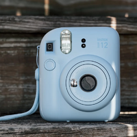 FUJIFILM 富士 instax mini12立拍立得一次成像相机 生日礼物可爱迷你拍立得相机 MINI12 绣球蓝 官方标配