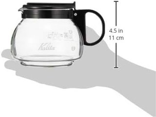 Kalita 102 Server 600 CC black coffee maker by Kalita (Carita)