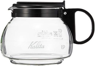 Kalita 102 Server 600 CC black coffee maker by Kalita (Carita)