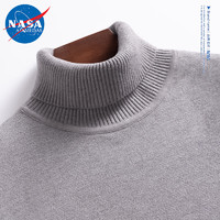 NASA ADIMEDAS 男士纯色高领毛衣