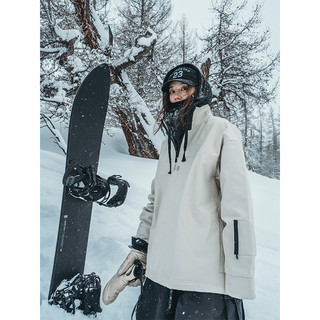awka单板美式滑雪服女冬季加厚保暖防水防风卫衣专业雪地上衣