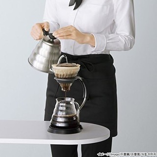 Hario 手冲咖啡机 玻璃材质 4.0杯 黑色和玻璃 VAS-8006-G