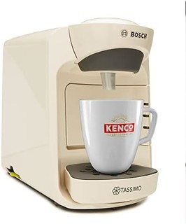 Tassimo Bosch Suny 'Special Edition' TAS3107GB 咖啡机 1300瓦 0.8升 奶油色