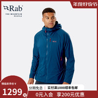 Rab 睿坡 VRise Summit男士户外上衣登山保暖透气薄绒软壳衣 QVR-65