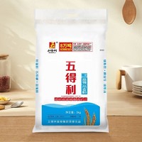 五得利 面粉三星富强小麦粉5kg家用通用面粉10斤特价