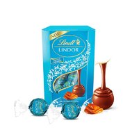 Lindt 瑞士莲 LINDOR软心 海盐焦糖巧克力 200g 分享装