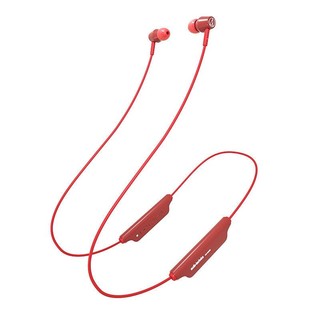 铁三角 ATH-CLR100BT 入耳式颈挂式蓝牙耳机 红色