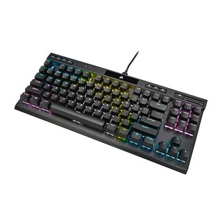 美商海盗船 K70 TKL 87键 有线机械键盘 黑色 OPX光轴  RGB