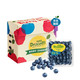 怡颗莓 当季云南蓝莓12盒装 约125g/盒 赠农夫山泉17.5°橙3.5kg铂金果礼盒