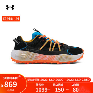 安德玛（UNDERARMOUR）秋冬Venture Pro男女厚胎运动休闲鞋3027230 黑色001 38