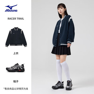 美津浓（MIZUNO）男女休闲运动鞋 透气 缓震回弹 跑步鞋 RACER TRAIL 38.5码