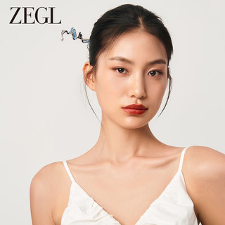 ZEGL设计师海洋印迹系列淡水珍珠发簪女高级感新中式简约现代钗子 海洋印迹发簪