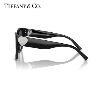 TIFFANY & CO.蒂芙尼【秋冬】太阳镜女款偏光驾驶开车墨镜方形眼镜0TF4216F 渐变深蓝镜片/黑色镜腿83944U