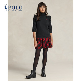 RALPH LAUREN Polo Ralph Lauren 拉夫劳伦 女童 格纹起绒布连衣裙RL40875 001-多色 M