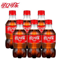 Fanta 芬达 可口可乐（Coca-Cola）汽水碳酸饮料300ml小瓶装系列 可乐300ml*6瓶