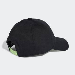 adidas 阿迪达斯 男大童儿童运动帽子IN3327 黑色/绿 OSFC
