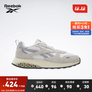 Reebok锐步男女CL LEATHER HEXALITE复古运动休闲跑鞋 100032781 美码:8 中国码:40.5