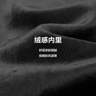 海澜之家（HLA）休闲裤男23新轻商务时尚系列修身弹力裤男冬 黑色C3 180/88A