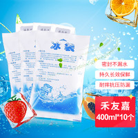 HEYOUJIA 禾友嘉 400ML注水冰袋 加厚母乳保鲜户外食品海鲜冷藏冰包