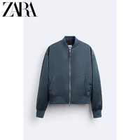 ZARA 2023秋季新品 男装 科技面料飞行员夹克外套 5070304 055