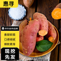 惠寻 京东自有品牌 龙九红薯带箱5斤 蜜薯 新鲜现挖 农家地瓜