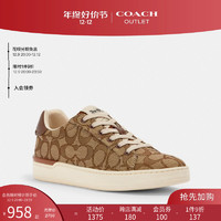 COACH 蔻驰 奥莱女鞋CLIP低帮运动鞋