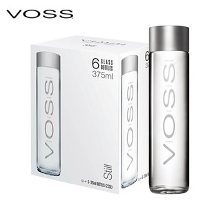 VOSS 芙丝 饮用天然泉水 375ml*6瓶