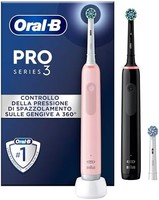 Oral-B 欧乐-B Pro 3 3900 电动牙刷/电动牙刷，黑色/粉色