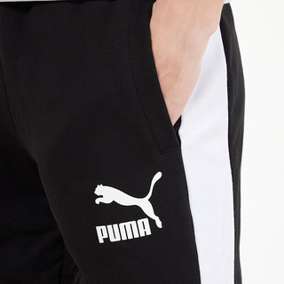 彪马（PUMA）23男裤子夏季T7系列运动裤舒适卫裤束脚长裤休闲裤 532939-01 S【165-170cm/110-120斤】