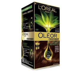 L'OREAL PARIS 巴黎欧莱雅 臻萃染发霜 #4.45桃木褐棕 1盒