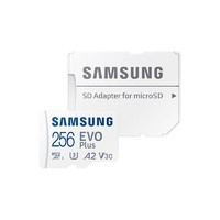 SAMSUNG 三星 EVO Plus系列 Micro-SD存储卡 256GB（UHS-I、V30、U3、A2）