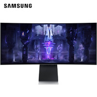 PLUS会员：SAMSUNG 三星 S34BG852SC 34英寸 曲面 FreeSync 显示器（3440×1440、175Hz、HDR400、Type-C 65W）