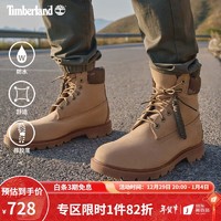 Timberland 男鞋新款户外休闲防水皮革高帮|A1QR5 A1QR5W/天然牛皮色 42