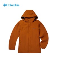 限尺码：哥伦比亚 男款户外三合一冲锋衣 WE7211