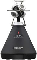 ZOOM H3-VR 360° 录音机，录制 Ambisonics、双耳和立体声，电池供电，录制到 SD 卡，无线控制