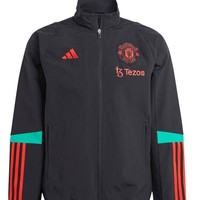 阿迪达斯 adidas）男子梭织外套MUFC PRE JKT（IA8486）