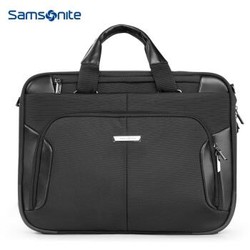 Samsonite 新秀丽 手提电脑包商务男士电脑内胆包公文包新品单肩斜挎可挂套 15.6英寸