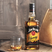 SUNTORY 三得利 宾三得利美国进口金宾波本调和型蜂蜜味威士忌700ml