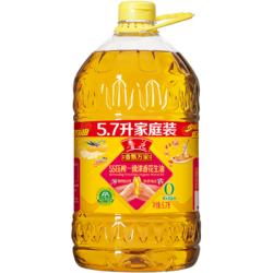 luhua 鲁花 5S压榨一级花生油 5.7L