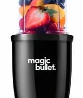 magic BULLET 电动搅拌机 小型搅拌机 3 件套 基本包装 200 W 功率 黑色 MBR03B