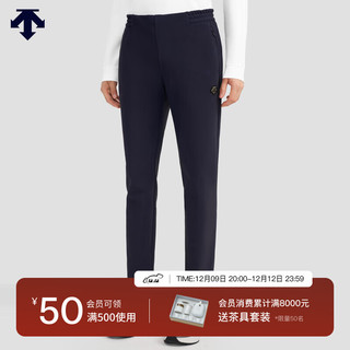 DESCENTE迪桑特SKI STYLE系列运动休闲男子针织运动长裤冬季 NV-NAVY L(175/84A)