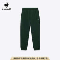 乐卡克 法国公鸡男款24网球系列舒适针织长裤L241MCND0132 森林绿色/J04 S