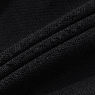 乐卡克法国公鸡男款24三色系列经典针织运动长裤L241MCND0141 黑色/B01 S