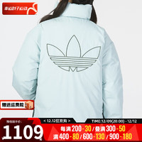 阿迪达斯 （adidas） 官网三叶草女装 2022秋冬运动服保暖时尚服外套 HS9501/偏大一码 XS