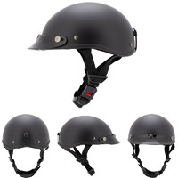 BRAINCAP 半盔瓢盔轻量摩托车骑行头盔户外电动车夏季半盔